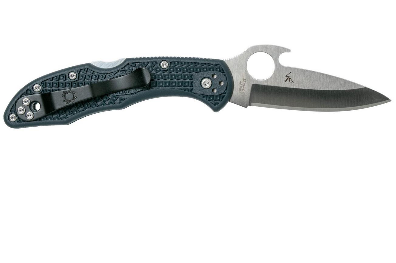Spyderco Delica 4 C11PGYW Emerson Wave Opener zakmes