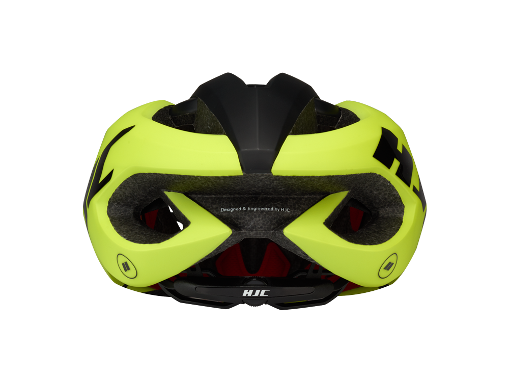 HJC VALECO Cykelhjelm - Hi-Vis Gul / Sort