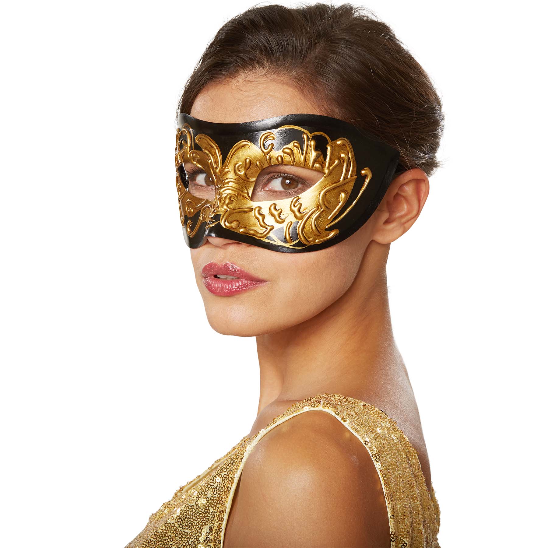 tectake® Venezianische Maske mit Verzierung