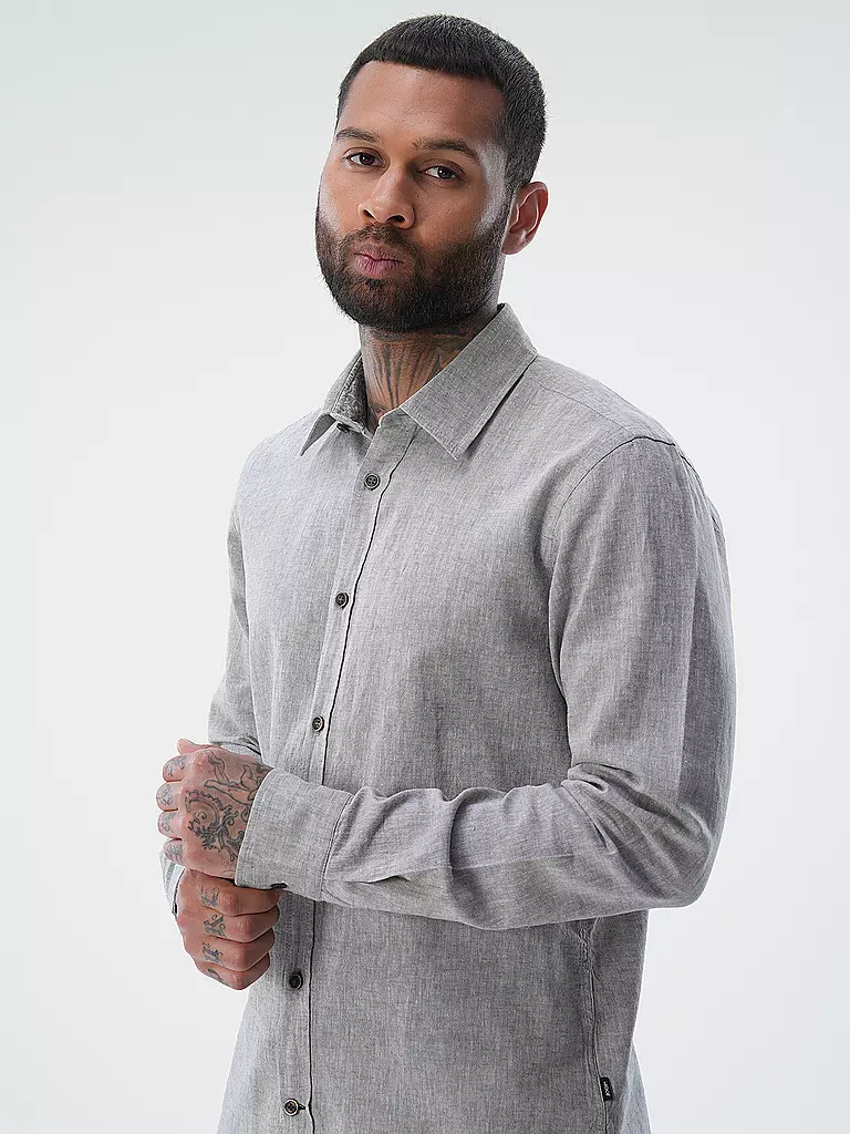 JOOP Hemd Slim Fit HANSON olive