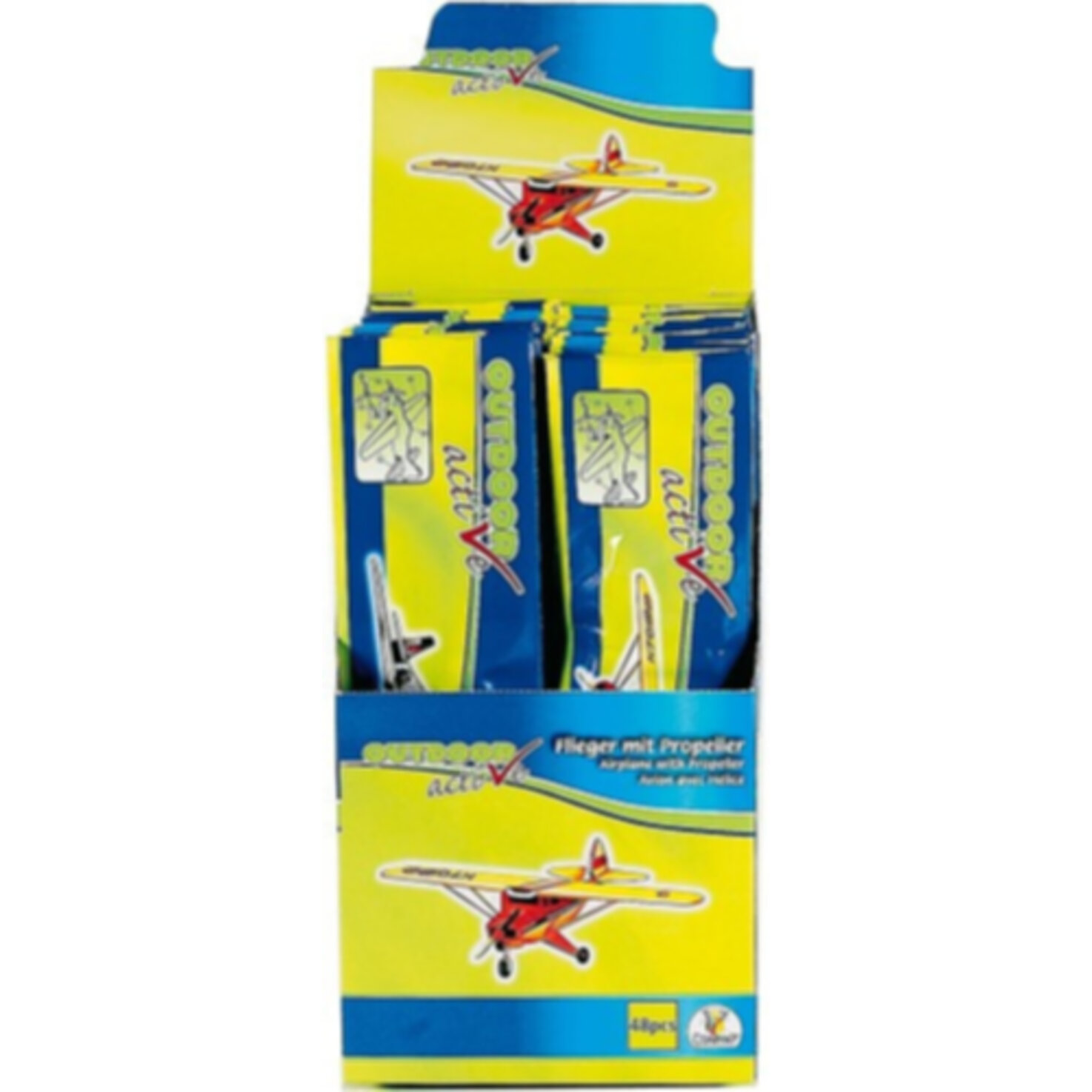 Outdoor Flieger mit Propeller