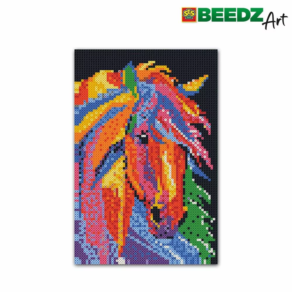 BEEDZ ART - CHEVAL FANTAISIE - PERLES A REPASSER