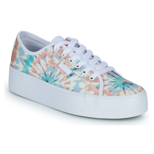DC Shoes - MANUAL PLATFORM - Blanc / Print