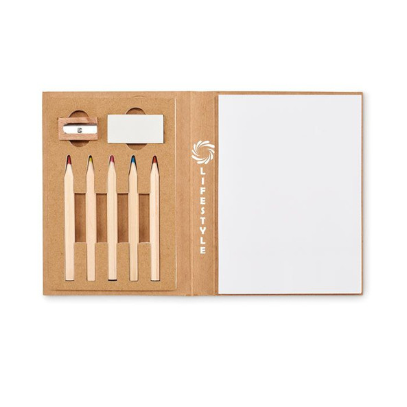 GiftRetail MO6769 - KISAN Set de dessin de 60 feuilles