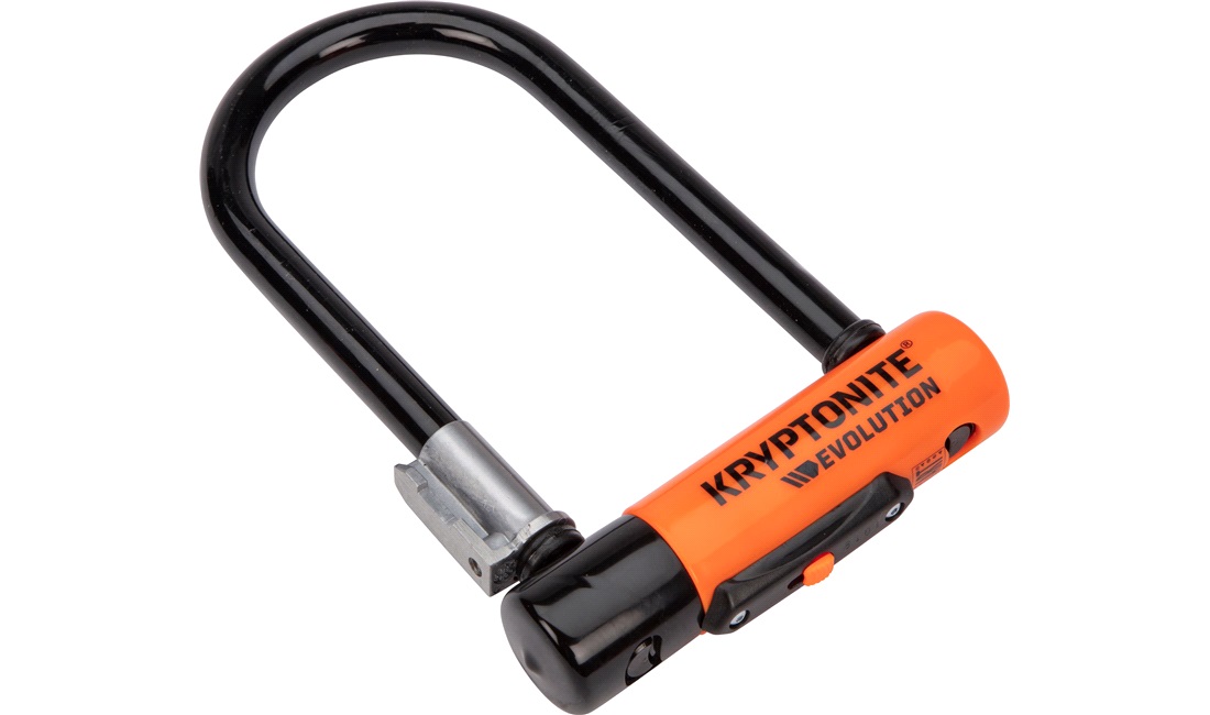 Kryptonite bøjlelås Evolution mini 7 med 120cm wire. forsikringsgodkendt