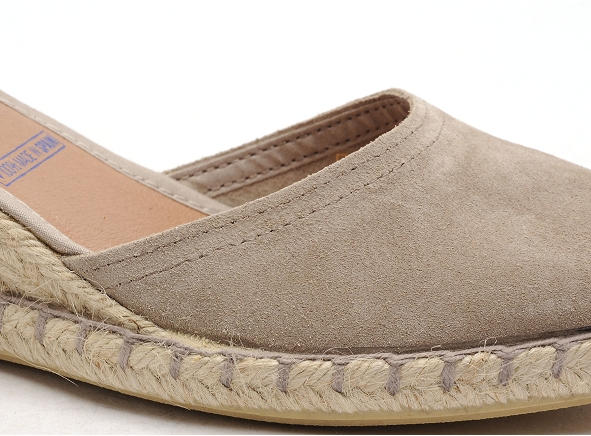 Verbenas nu pieds talons femme malena serraje beige