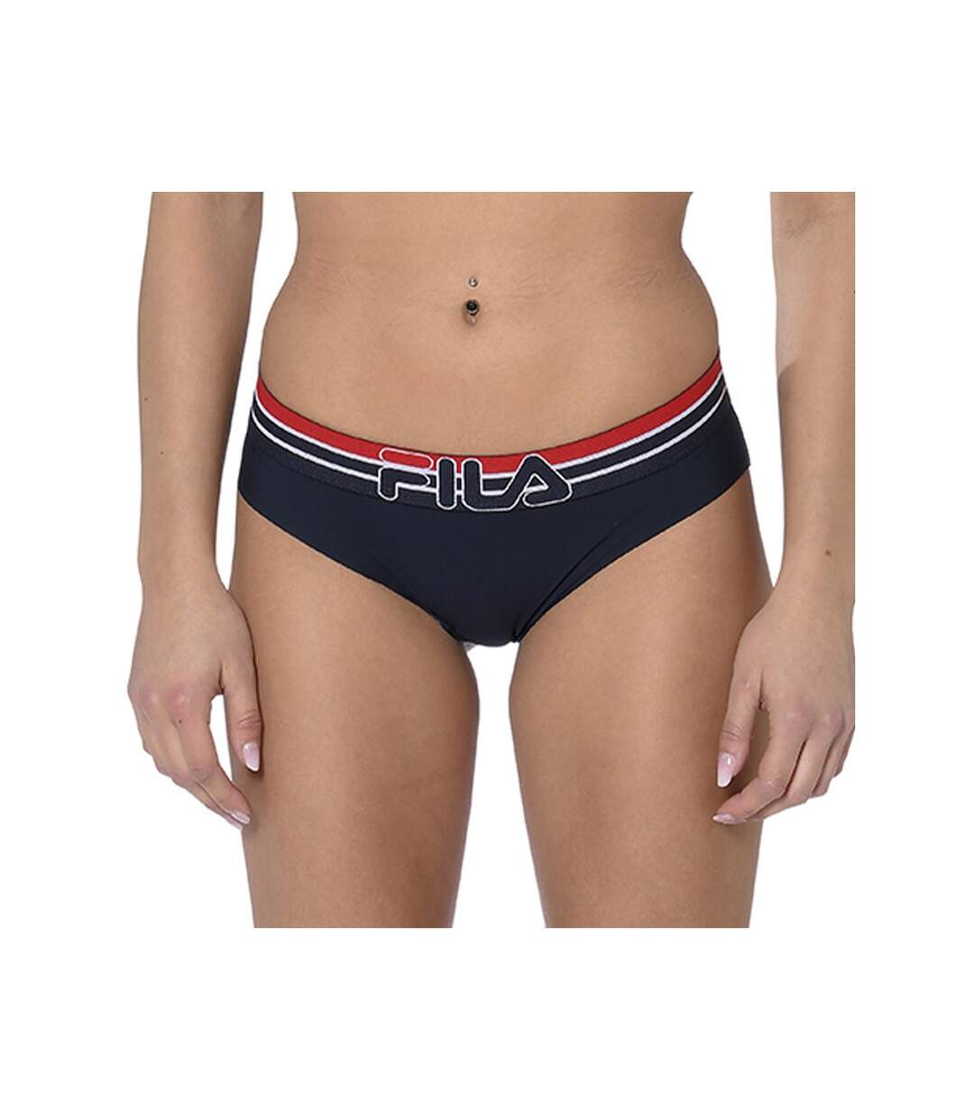Culotte femme ceinture bicolore Uni FU6112
