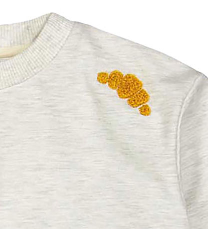 VACVAC Sweatshirt - Versailles - Grau Meliert m. Print