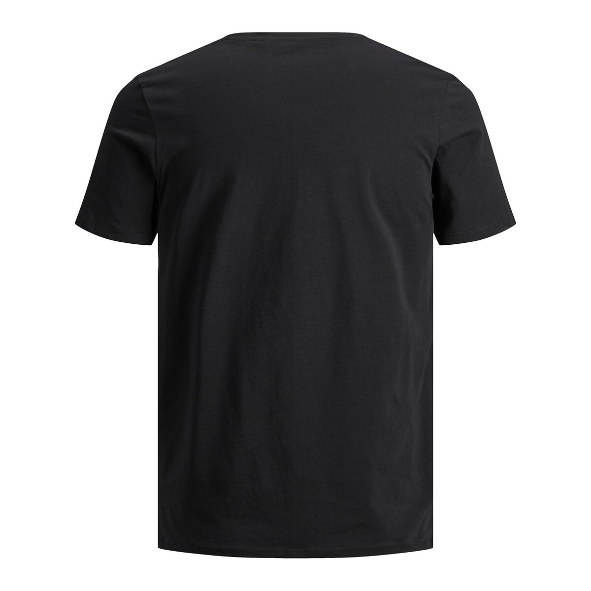 JACK & JONES<br>Camiseta de gola redonda em algodão orgânico