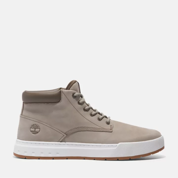 Chukka Maple Grove en cuir pour homme en gris clair