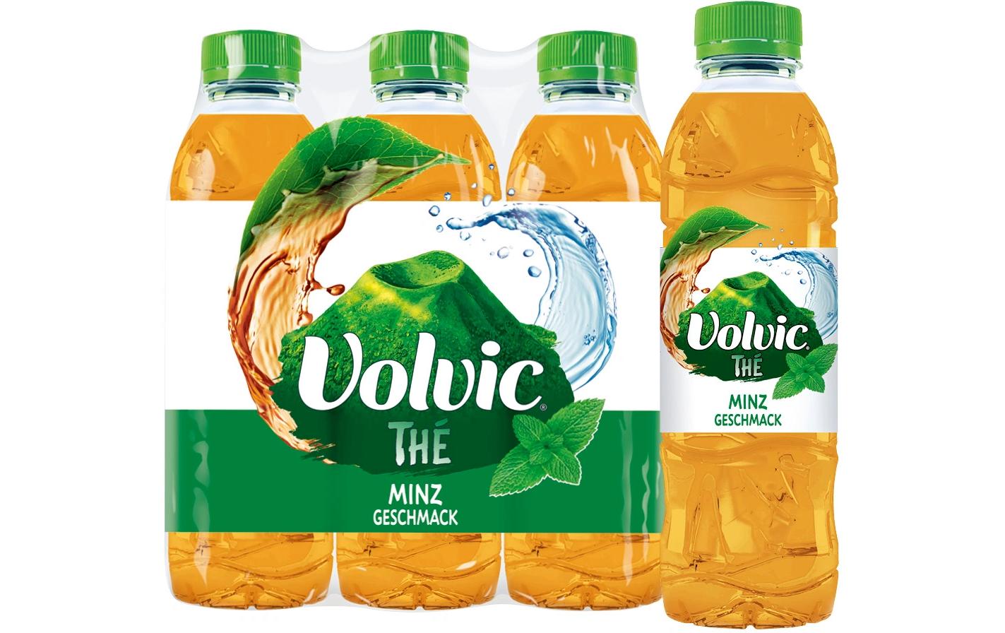 Eistee Minze 6 x 0.5 lErfrischungsgetränk mit natürlichem Mineralwasser und Minz- und Grünteearoma