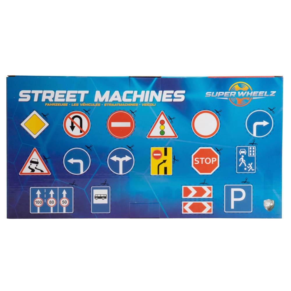 Super Wheelz Street Machines Diecast-Fahrzeuge, 12er-Packung, Sortiment