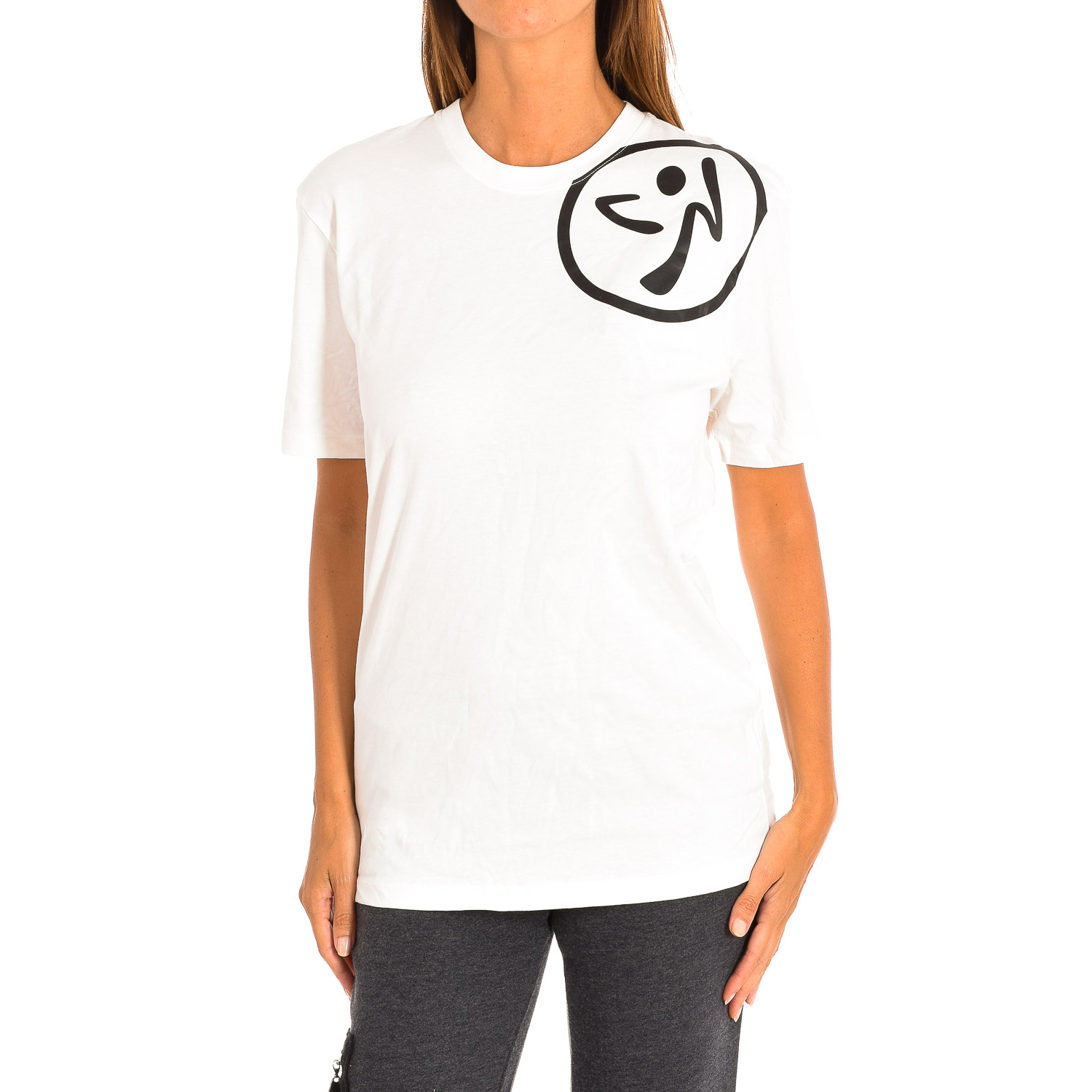 Camiseta esportiva Zumba com mangas Z2t00160