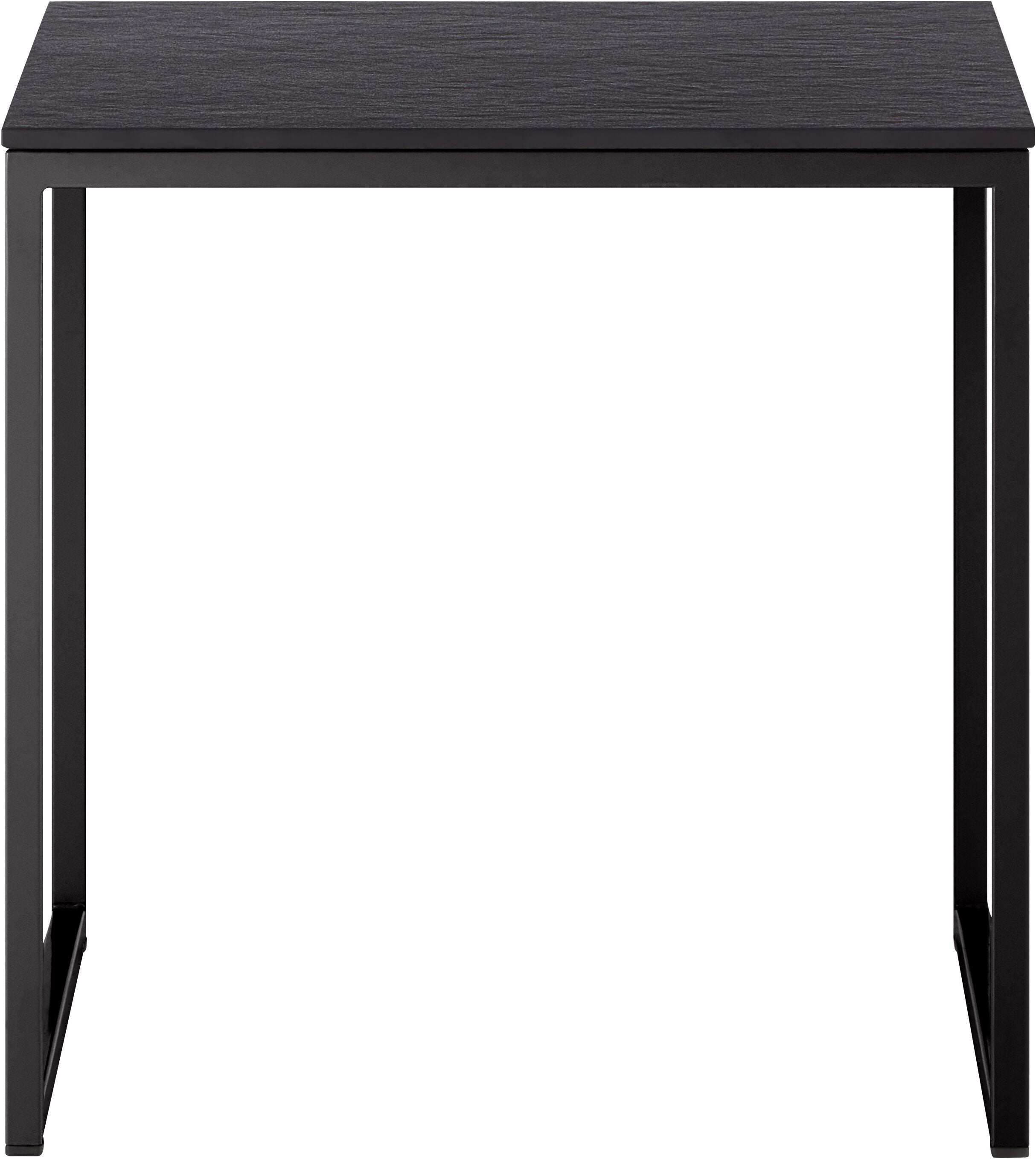 AVEA Beistelltisch - Sirius / schwarz / B: 40.0 cm x T: 40.0 cm x H: 40.8 cm