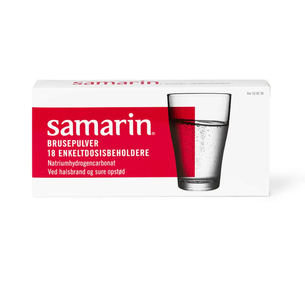 Samarin brusepulver - 18 stk.