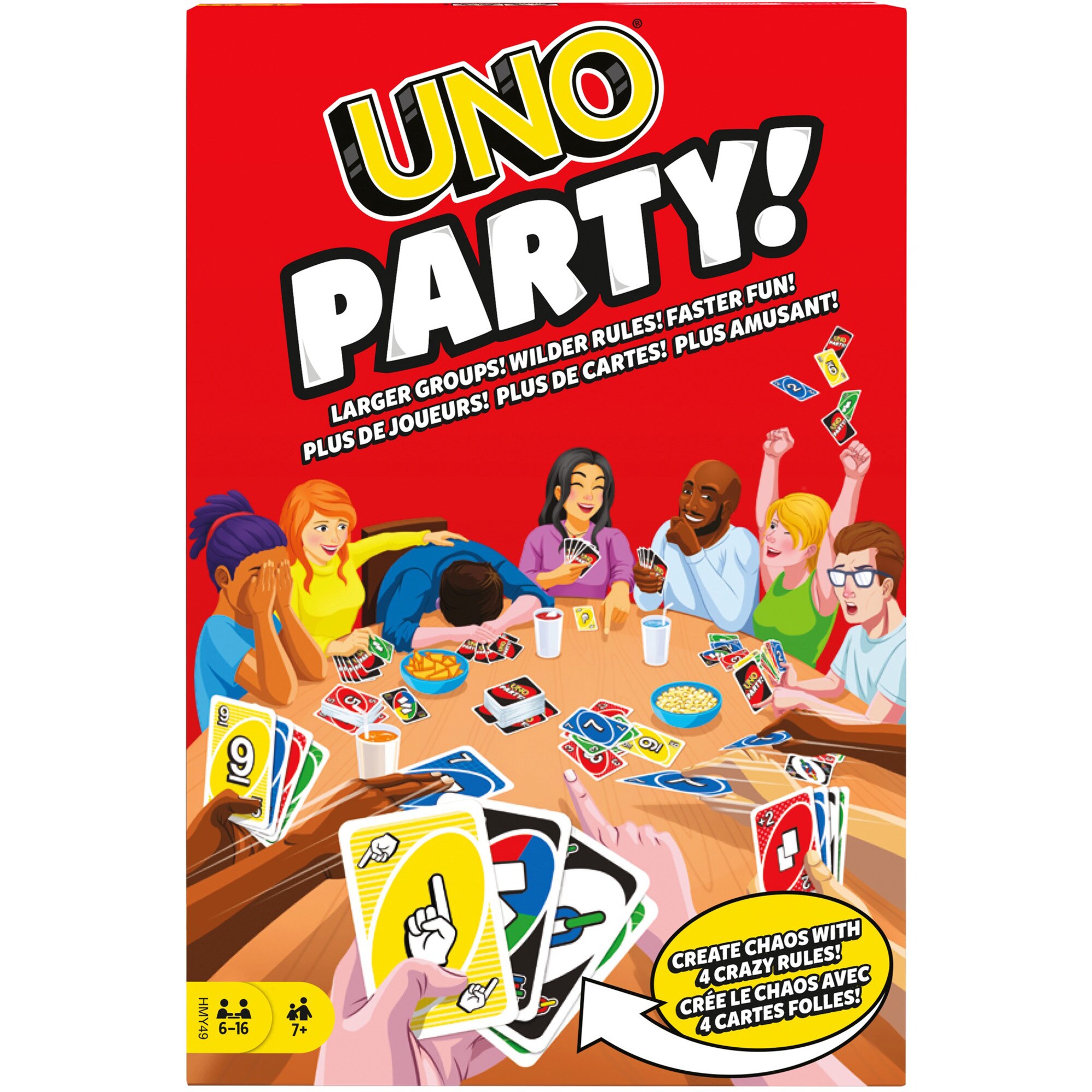 Mattel Kartenspiel UNO Party