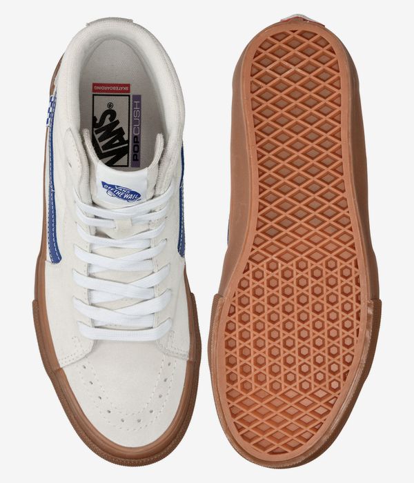 Vans Skate Sk8-Hi Schuh (marshmallow blue gum)