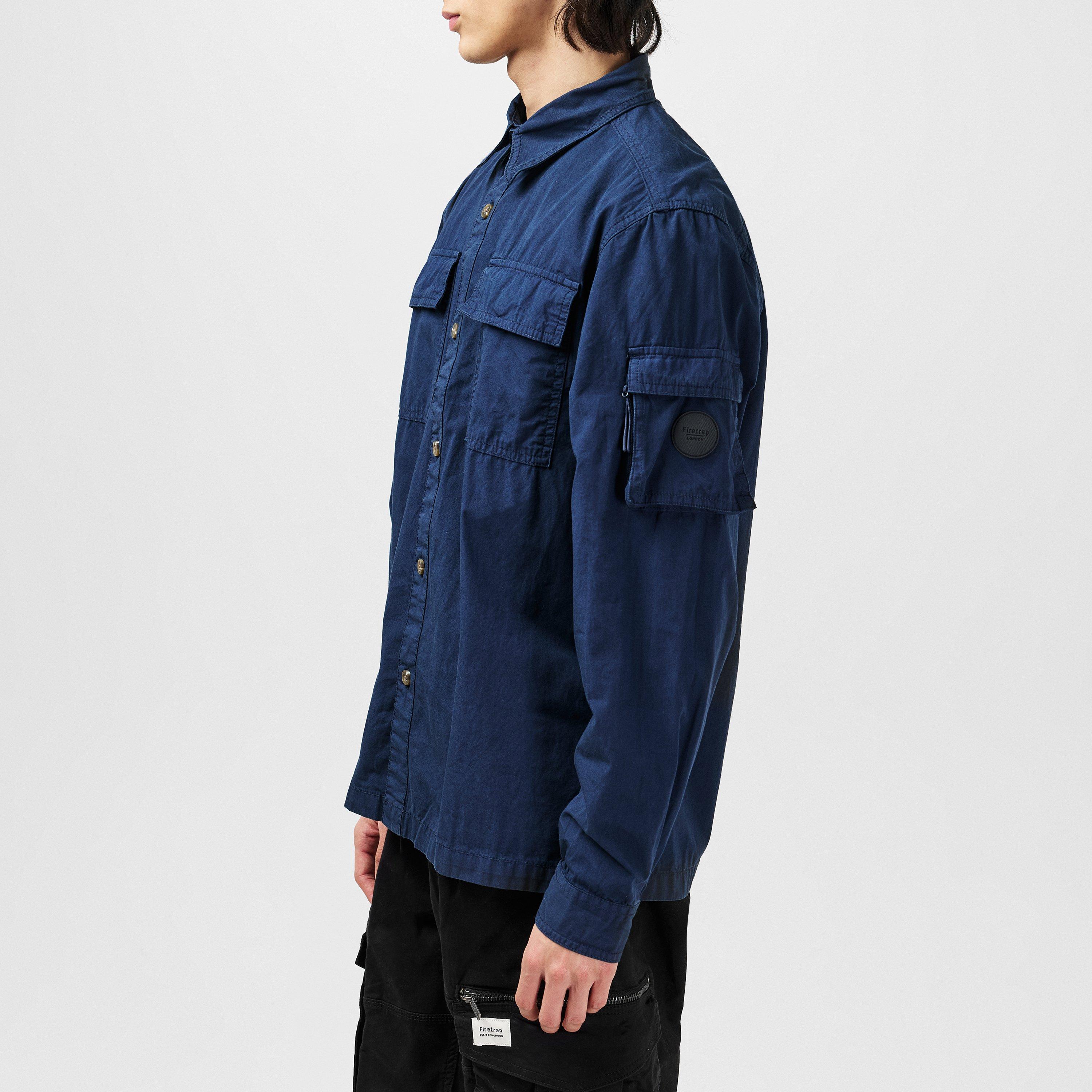 Firetrap Andor Utility Overshirt Mens