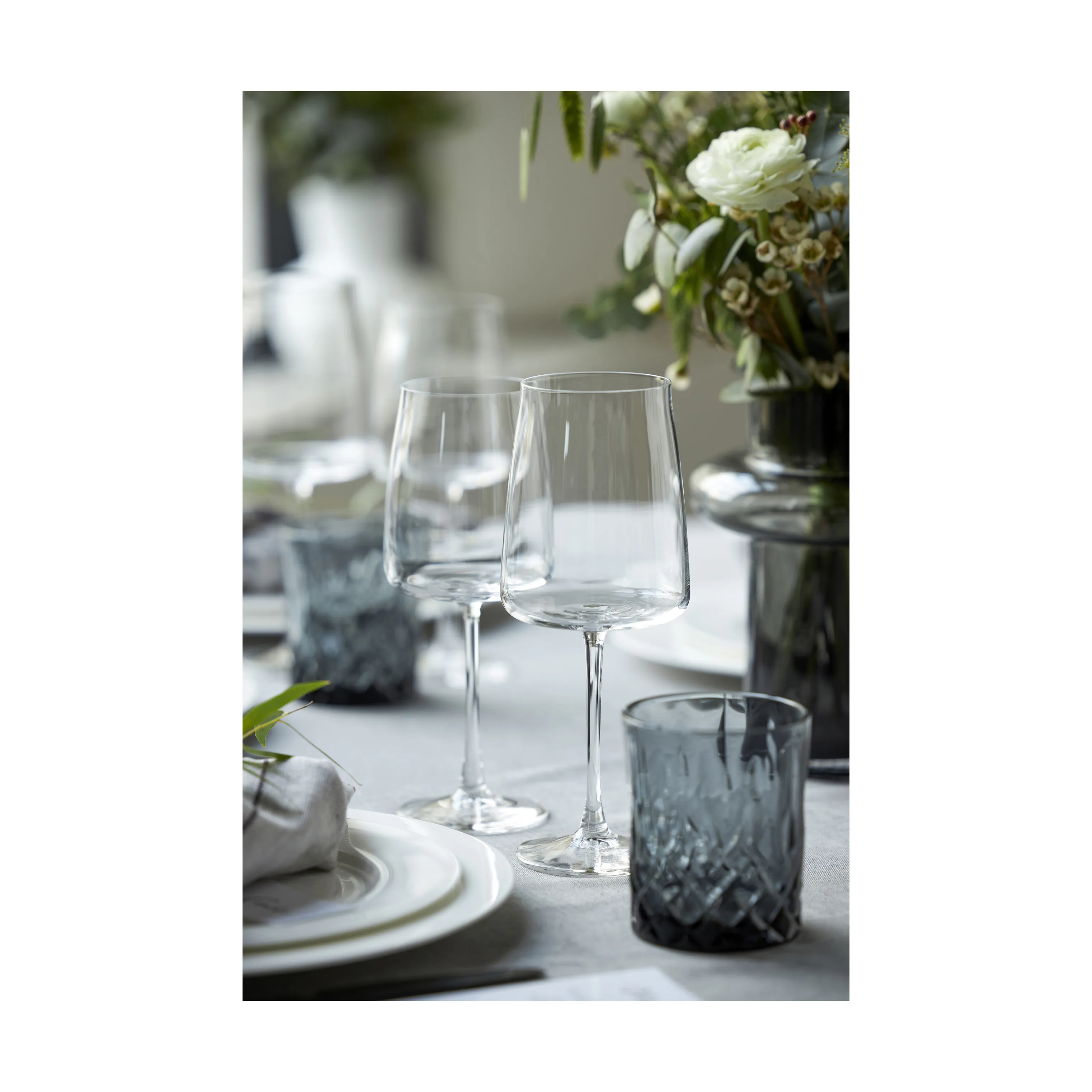 Lyngby Glas Zero Rødvinsglas - 4 stk.