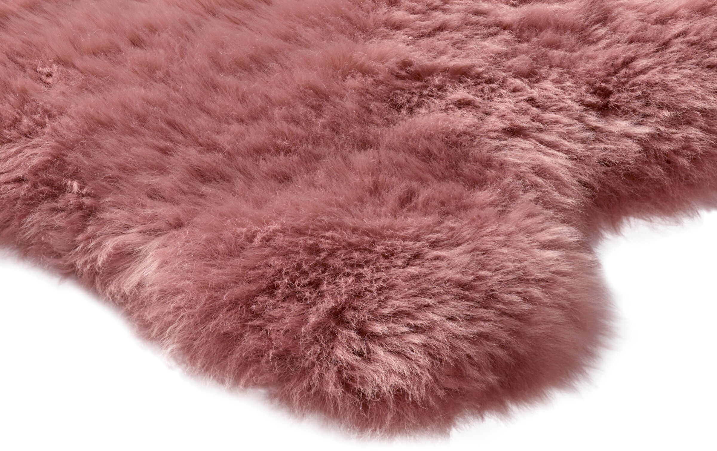 heine home Lammfell in mauve