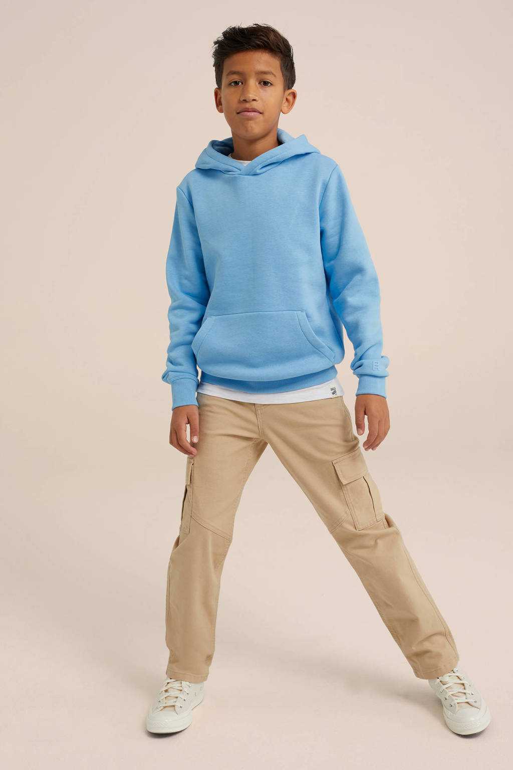 WE Fashion hoodie alaskan blue