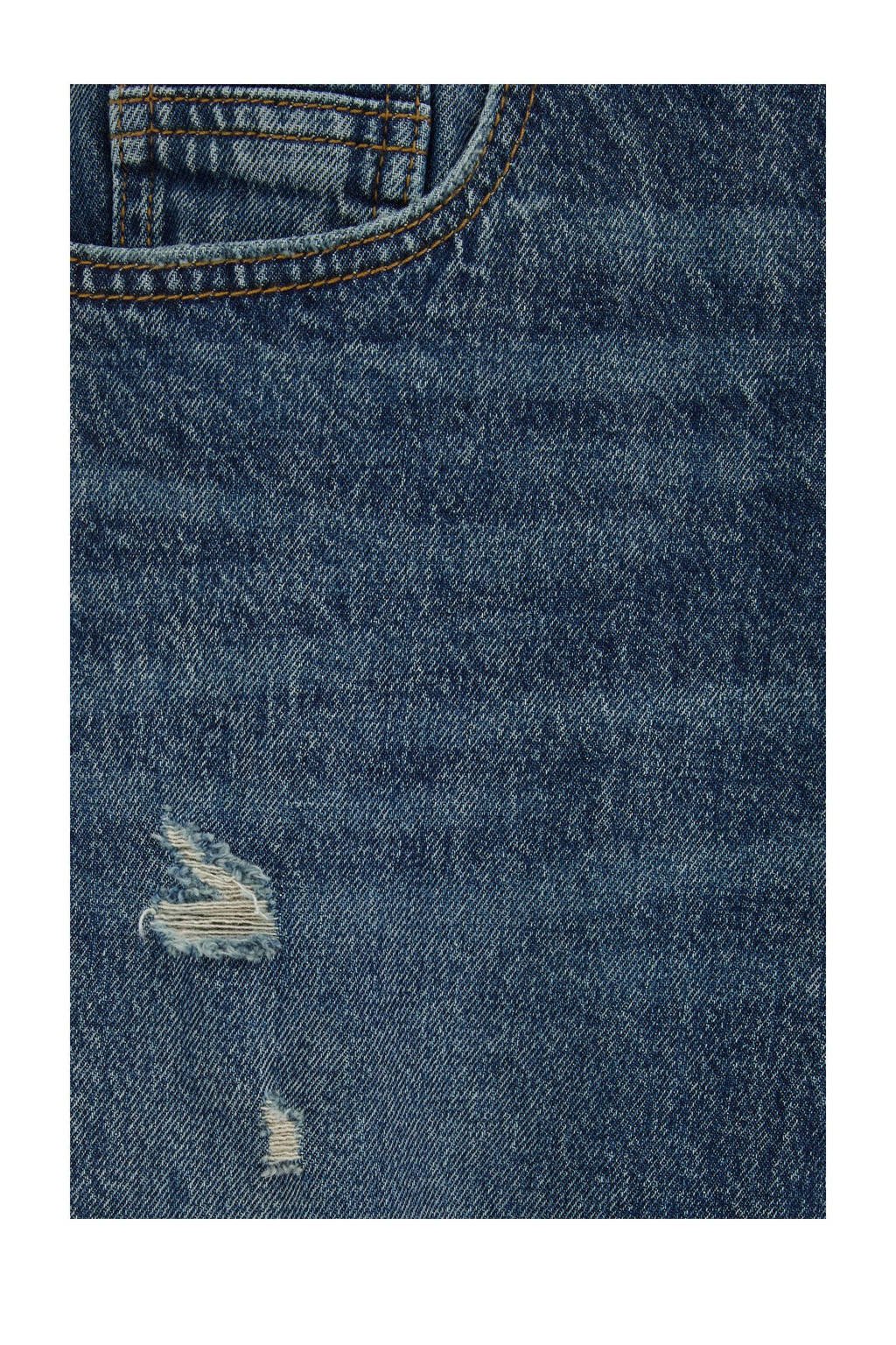 WE Fashion tapered fit jeans dark used denim