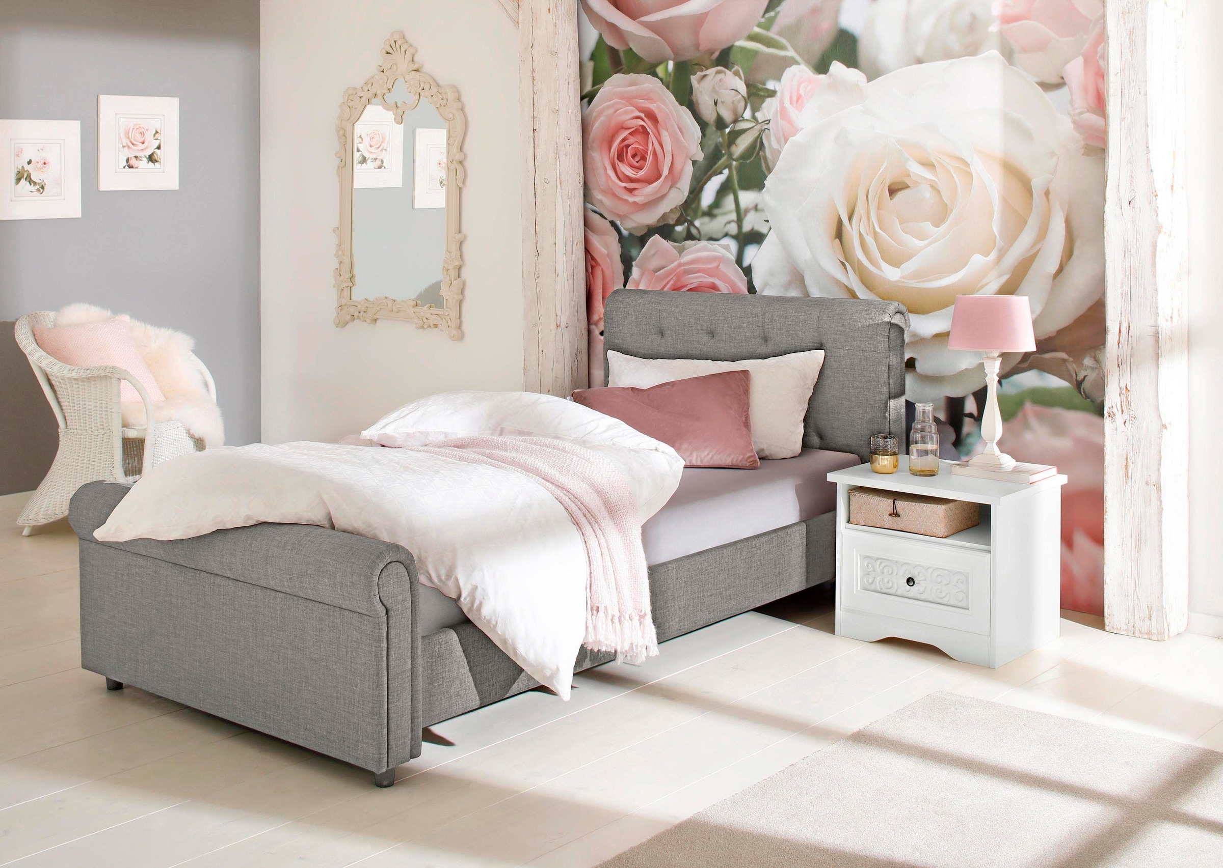 Komar Fototapete »Floraison - Grösse 368 x 254 cm« bedruckt glatt Wohnzimmer, Schlafzimmer