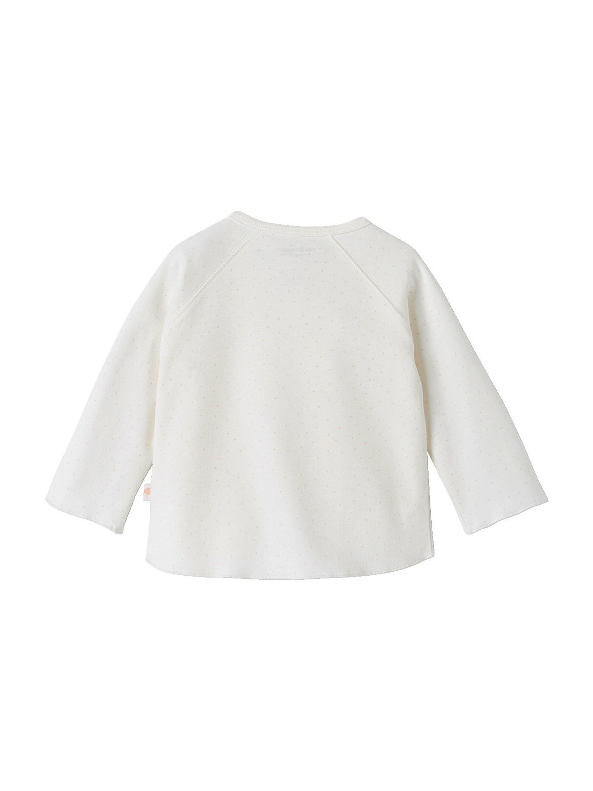 Vertbaudet Baby Wickeljacke, Bio-Baumwolle wollweiß