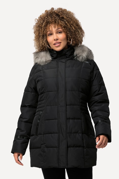HYPRAR Funktionsjacke, Webpelz abnehmbar, 2-Wege-Zipper