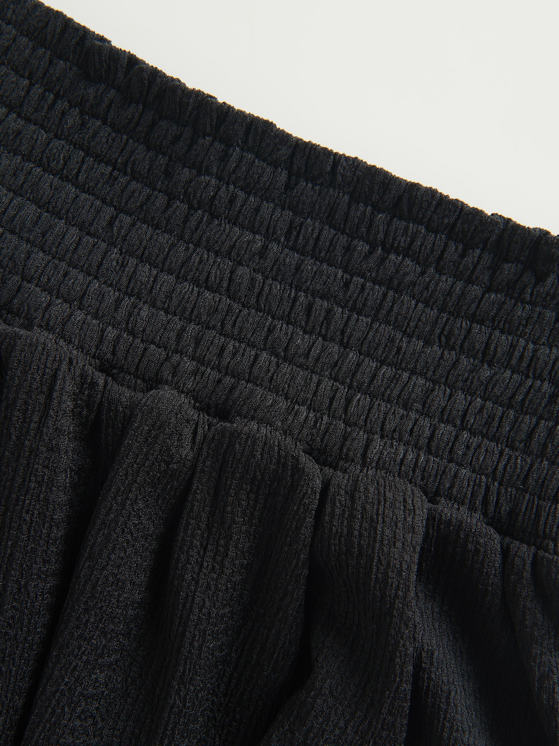 Shorts mit gerafftem Bund