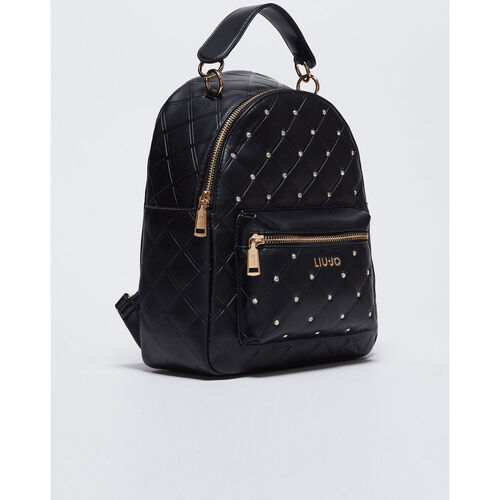 Liu Jo - Mochila acolchada con strass Negro