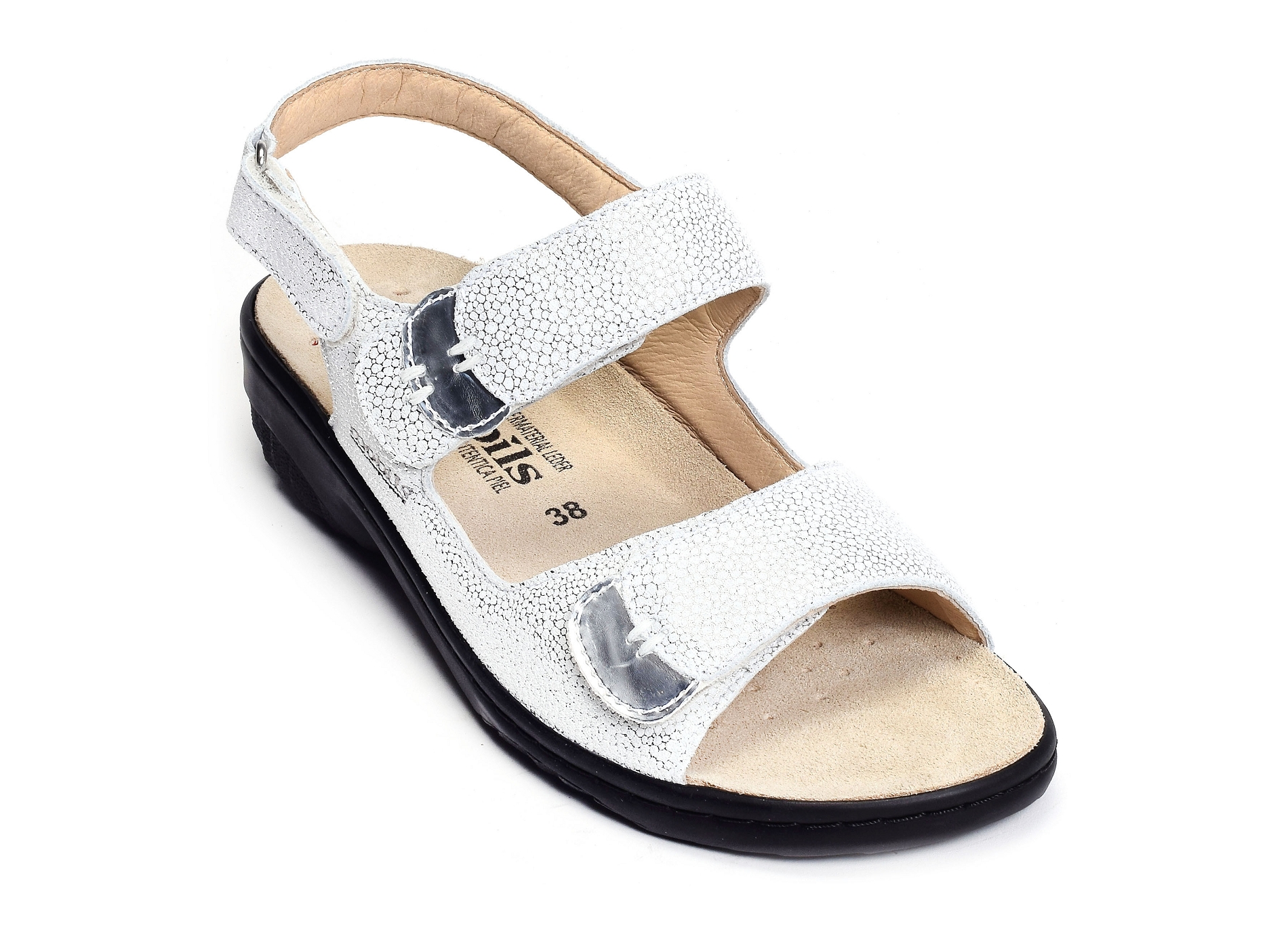 Getha blanc argent