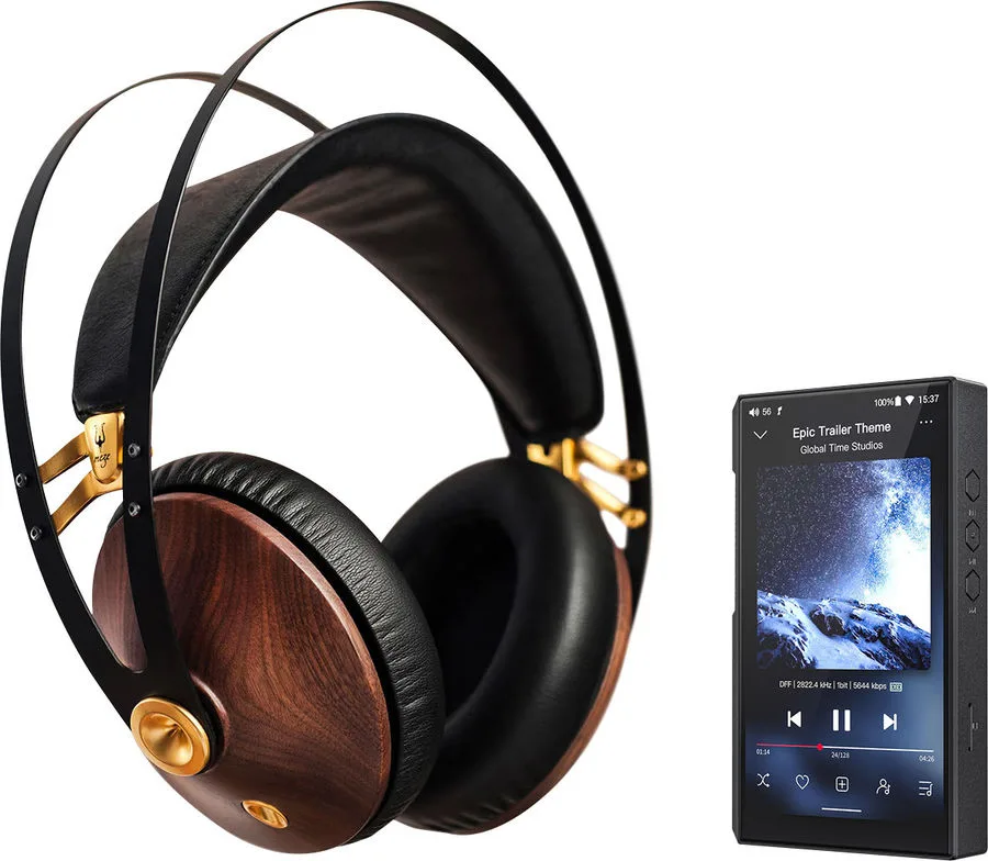 Fiio M11s   Meze 99 Classics Noyer/Gold Baladeurs audiophiles