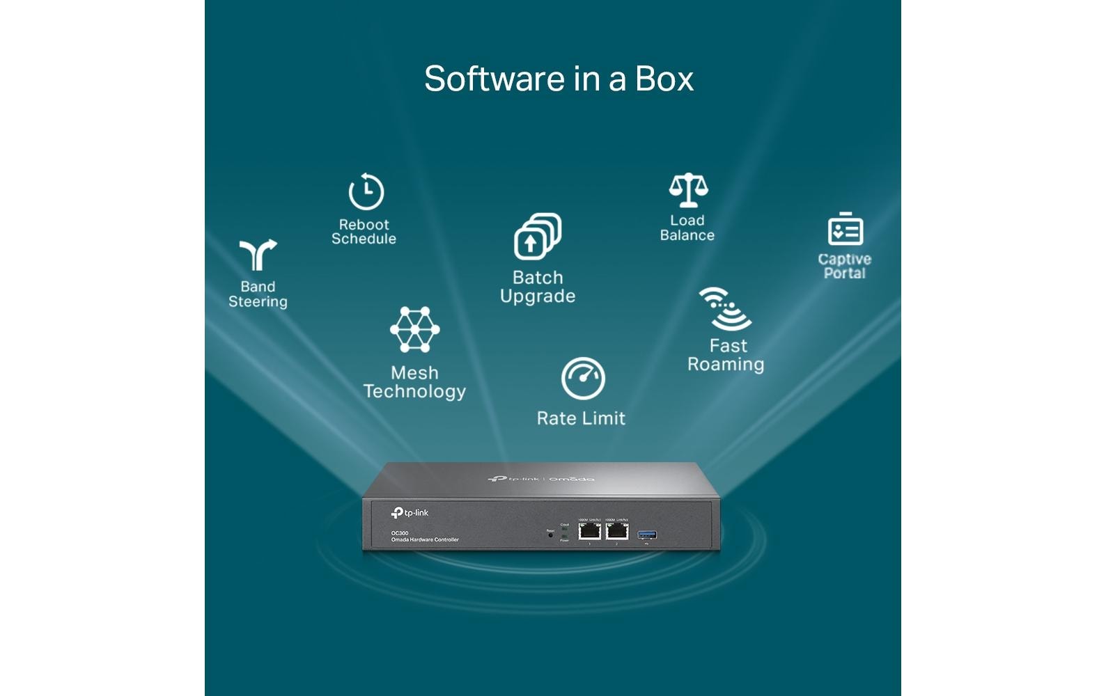 WLAN Controller Omada Hardware Controller OC300<br>Omada Hardware Controller