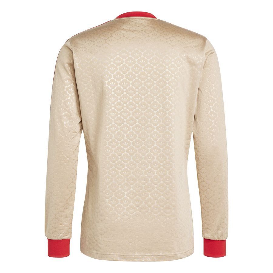 adidas Originals Maillot d'Entraînement Trefoil DB - Beige/Rouge