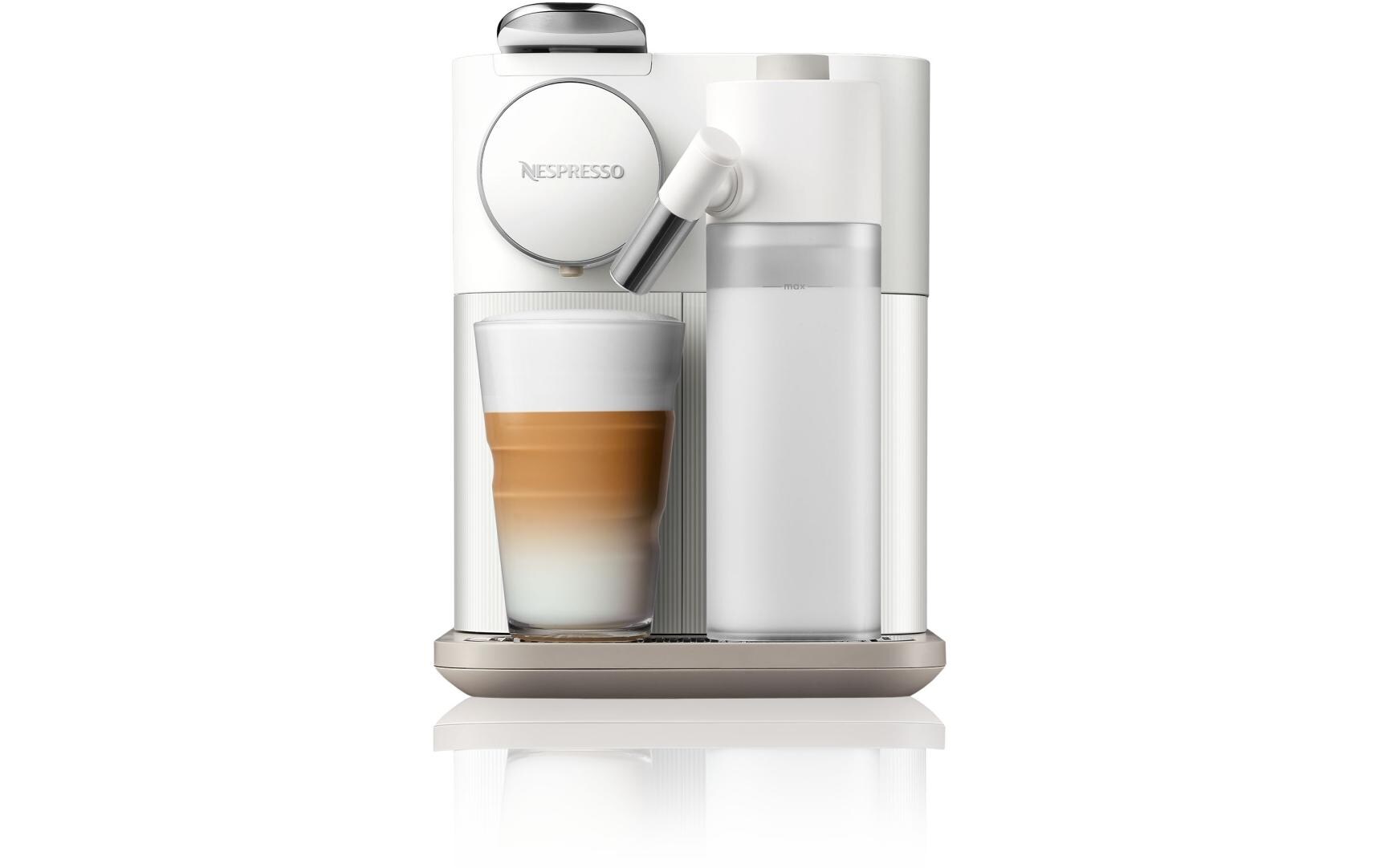 Kaffeemaschine Nespresso Gran Lattissima EN 640.W Weiss<br>Kapselmaschine der Original Line mit Milchsystem und automatischer Spülfunktion