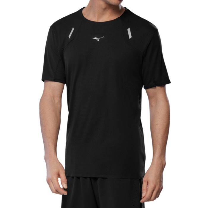 Mizuno Herre T-shirts Tech Light SS Tee Sort