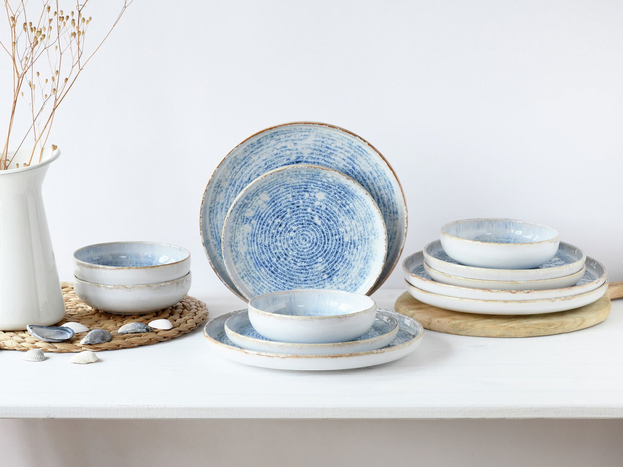 Creatable Tellerset 12-tlg. UNO MYKONOS