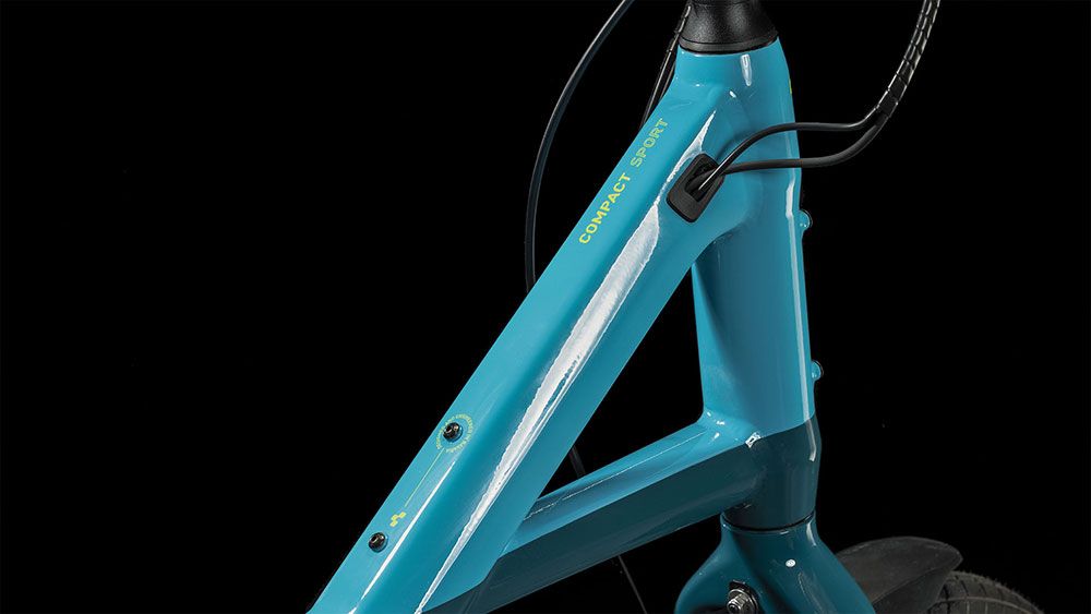Cube Compact Sport Hybrid 500 blue´n´lime kaufen | Bike-Discount