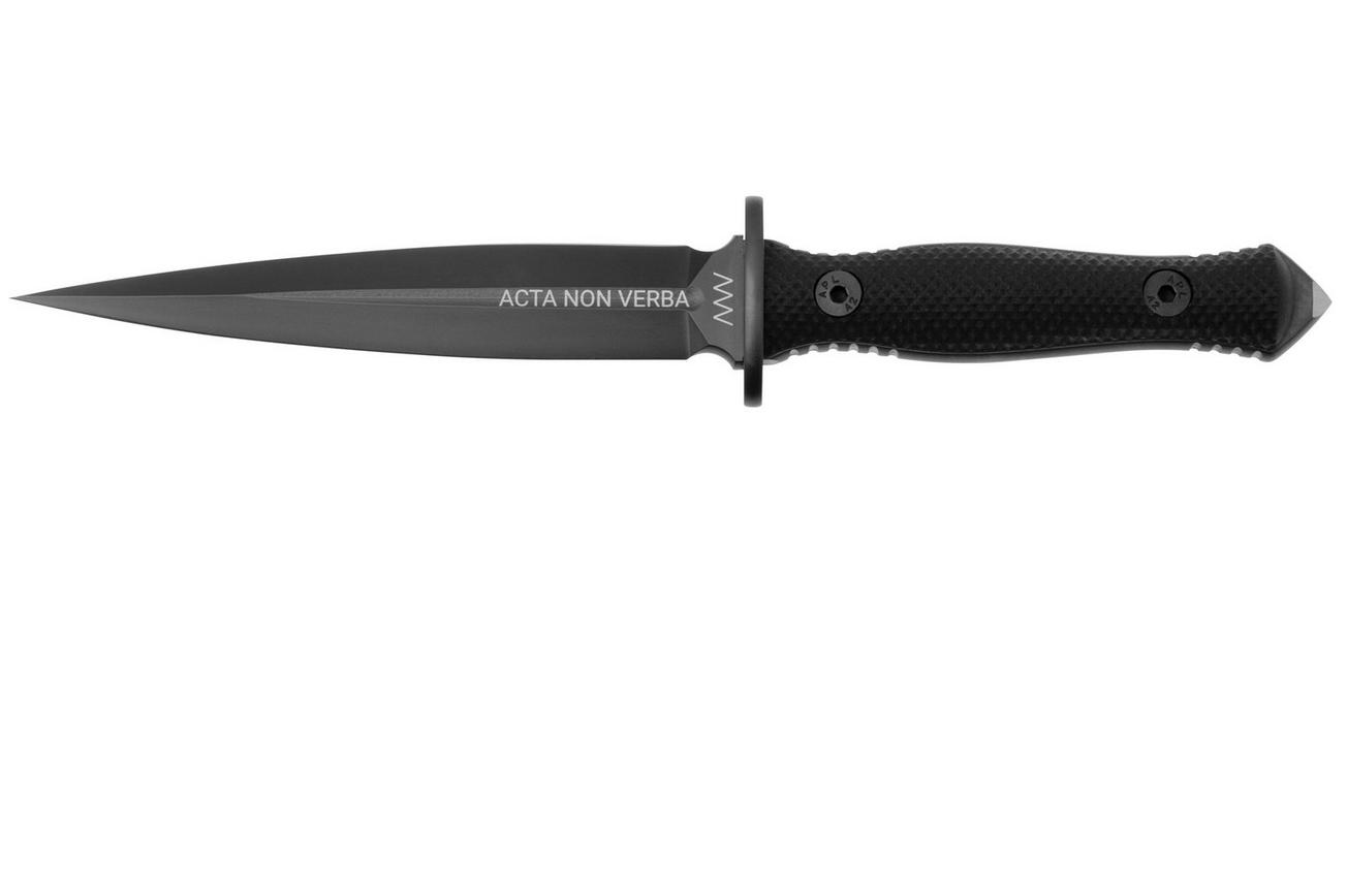 ANV M500 M500-009 Kamba DLC Elmax Black G10, dolkmes