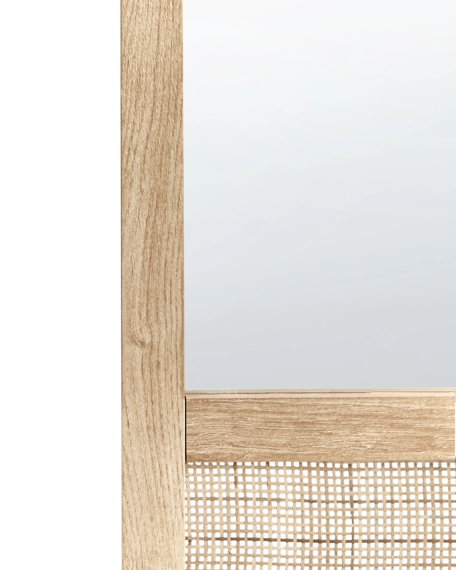 Wandspiegel ROSELL 60 cm 60 cm Lichtbruin