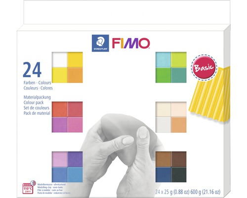 Boetseerklei Fimo Soft Color Pack 24x 25 g