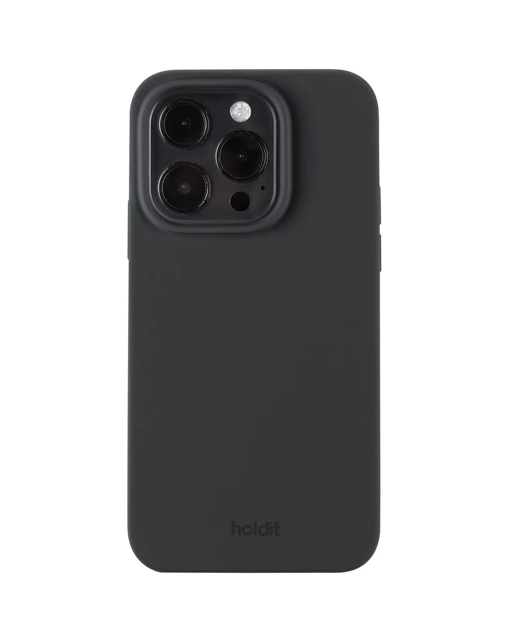 Holdit  iPhone 15 Pro Silicone cover - sort