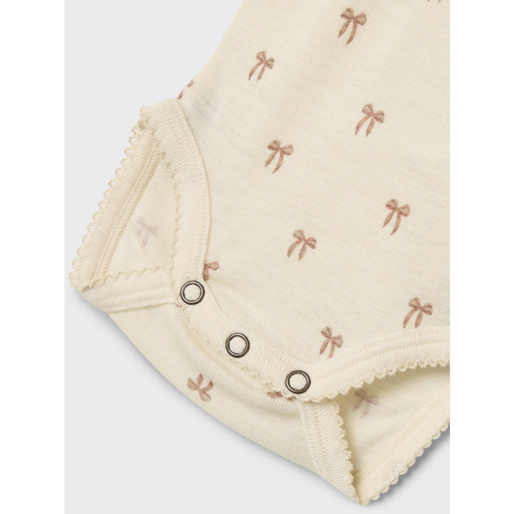 Køb Lil'Atelier Turtledove Melange Nbfnalu Ls Wo/Mo Slim Body Lil Noos