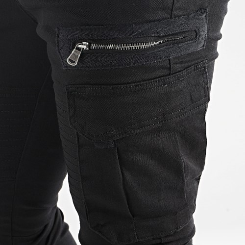 Lot De 2 Pantalons Cargo 1747 1749 Noir Beige