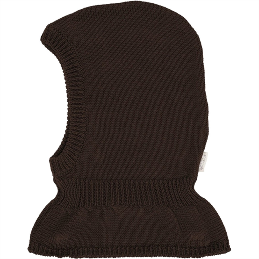Køb Copenhagen Colors x Luksusbaby Dark Brown Elefanthue Strikket Bomuld m. Foer
