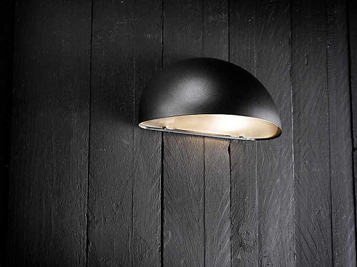 Applique murale extérieure Scorpius E27 IP23 40W Noir Nordlux