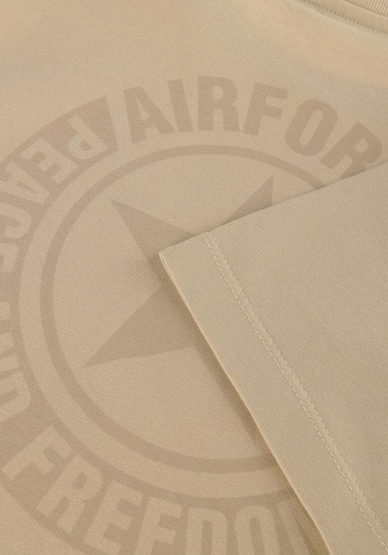AIRFORCE beige airforce t-shirt geb0883