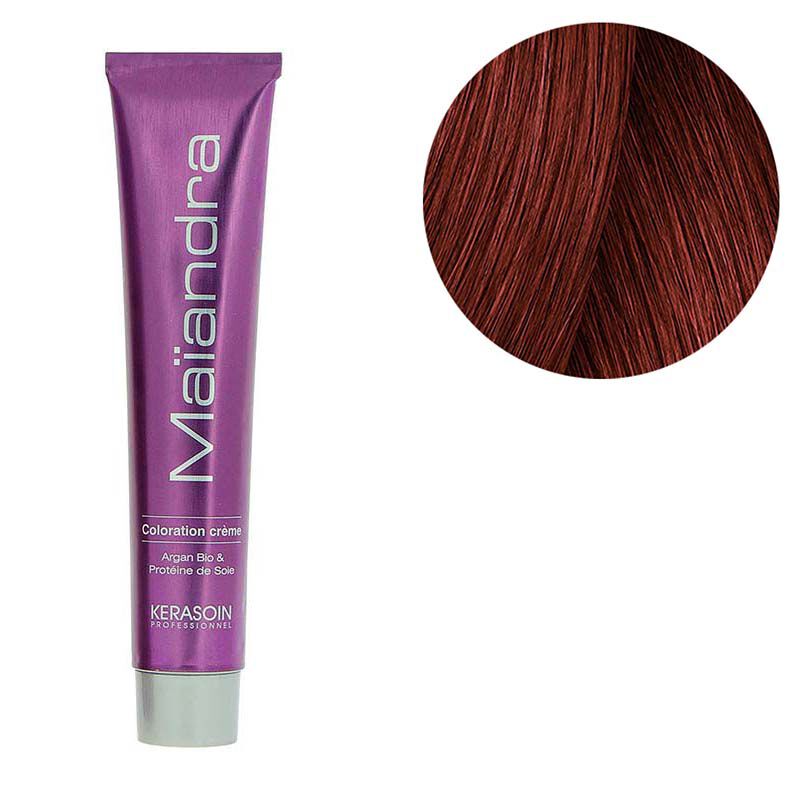 Coloration permanente Maïandra 6.45 blond foncé cuivré acajou