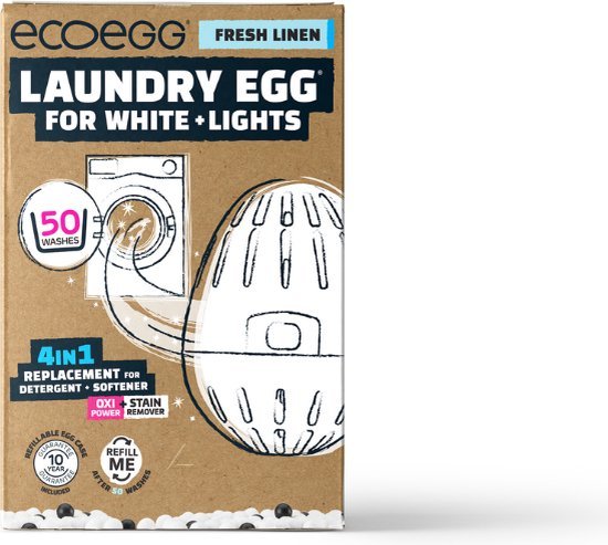 ecoegg Wasbol Fresh Linen 1 Stuk